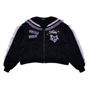 NEW ACDC RAG - Baby Punk Devil Punk Sailor Zip Up Jacket